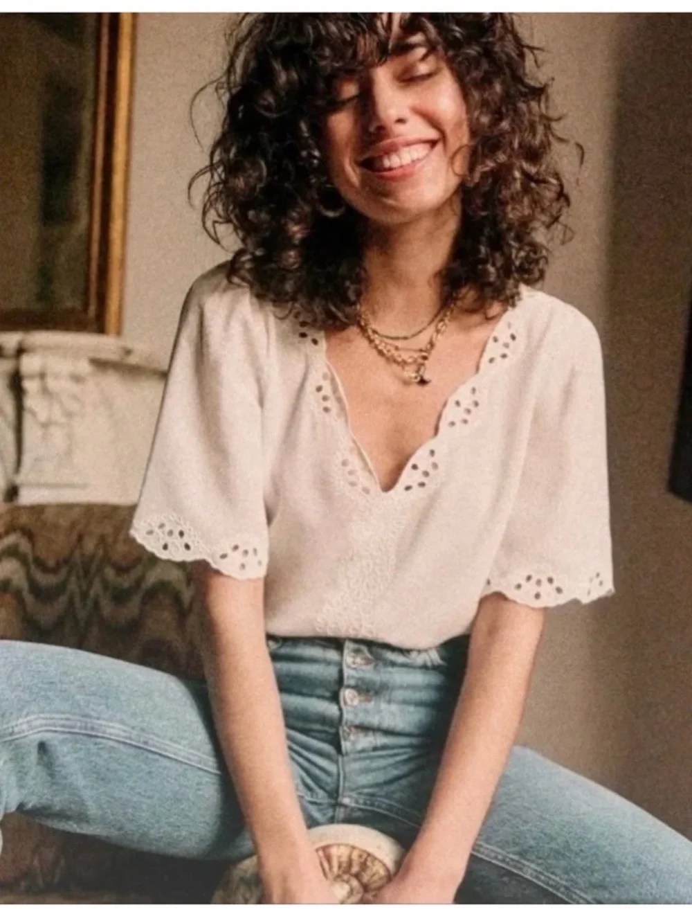 Sezane Francia Top - Picture 2 of 6